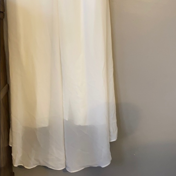 EUC ivory lace back dress - Picture 6 of 7